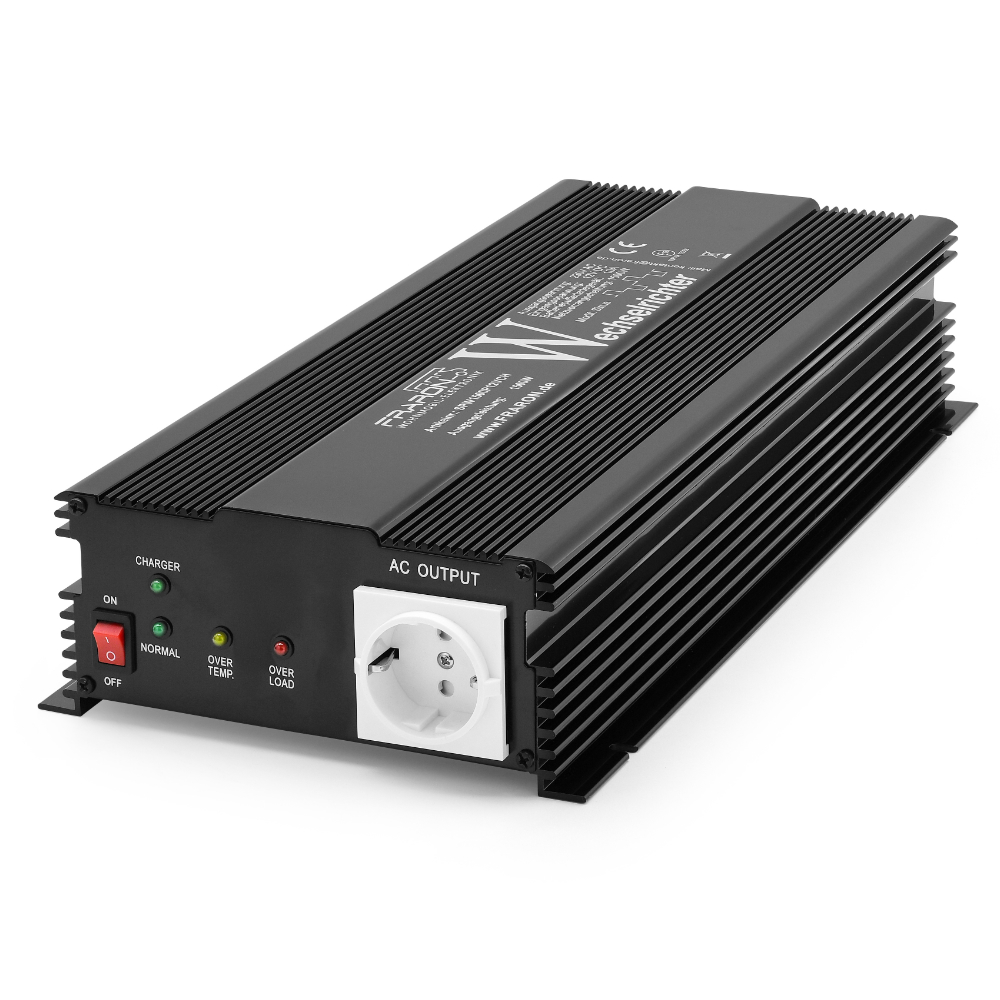 RS PRO Spannungswandler, 12V dc / 230V ac 1000W Modifizierte Sinuswelle