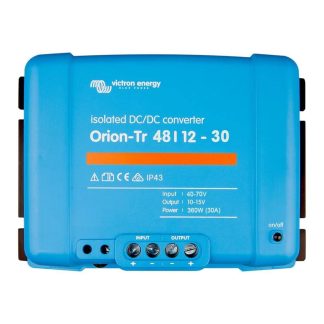 DC-DC Wandler 48V auf 12V, 30 Ampere, GALVANISCH GETRENNT, ORION-TR